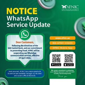 Notice on WhatsApp Service update 